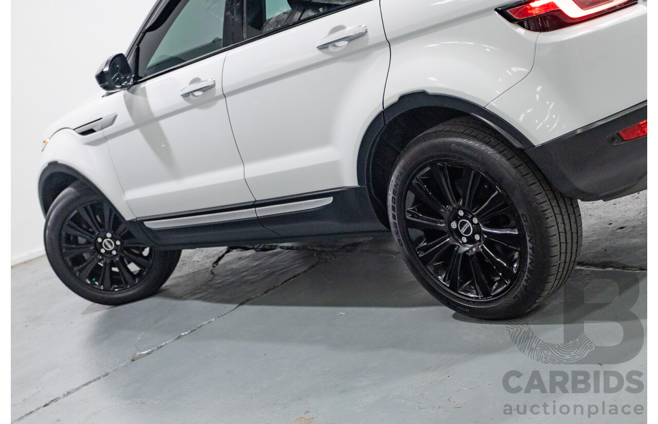 8/2017 Range Rover Evoque TD4 180 HSE (AWD) LV MY17 5d Wagon Fuji White Turbo Diesel 2.0L