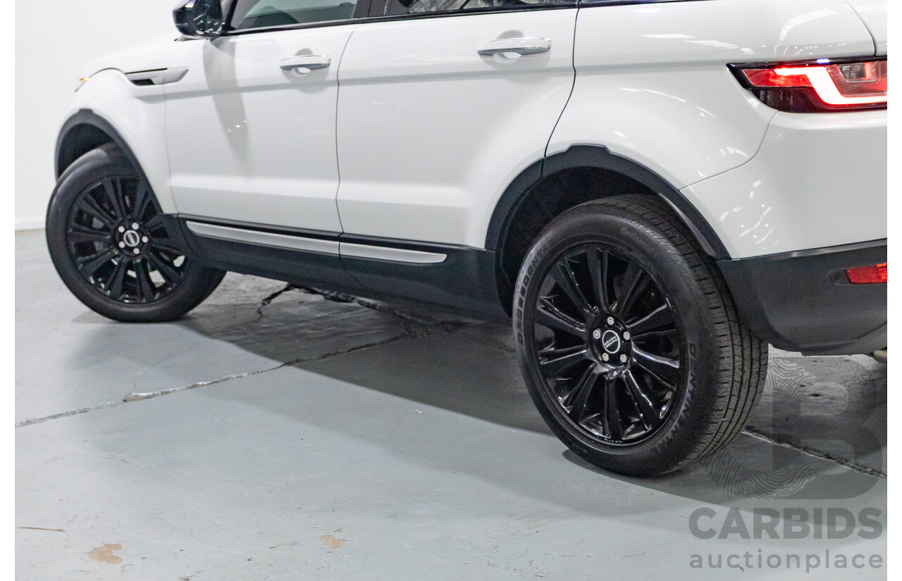8/2017 Range Rover Evoque TD4 180 HSE (AWD) LV MY17 5d Wagon Fuji White Turbo Diesel 2.0L