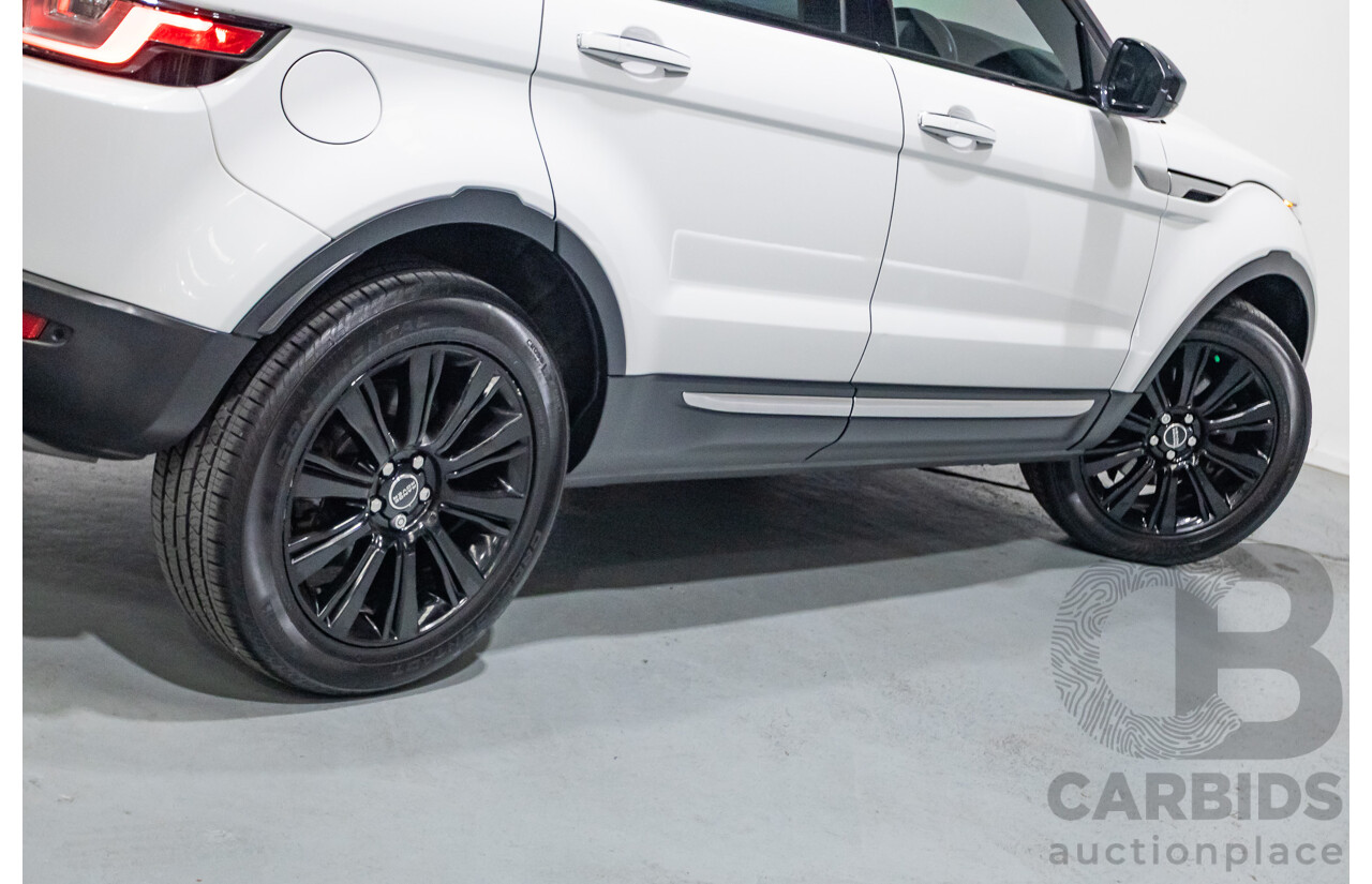 8/2017 Range Rover Evoque TD4 180 HSE (AWD) LV MY17 5d Wagon Fuji White Turbo Diesel 2.0L