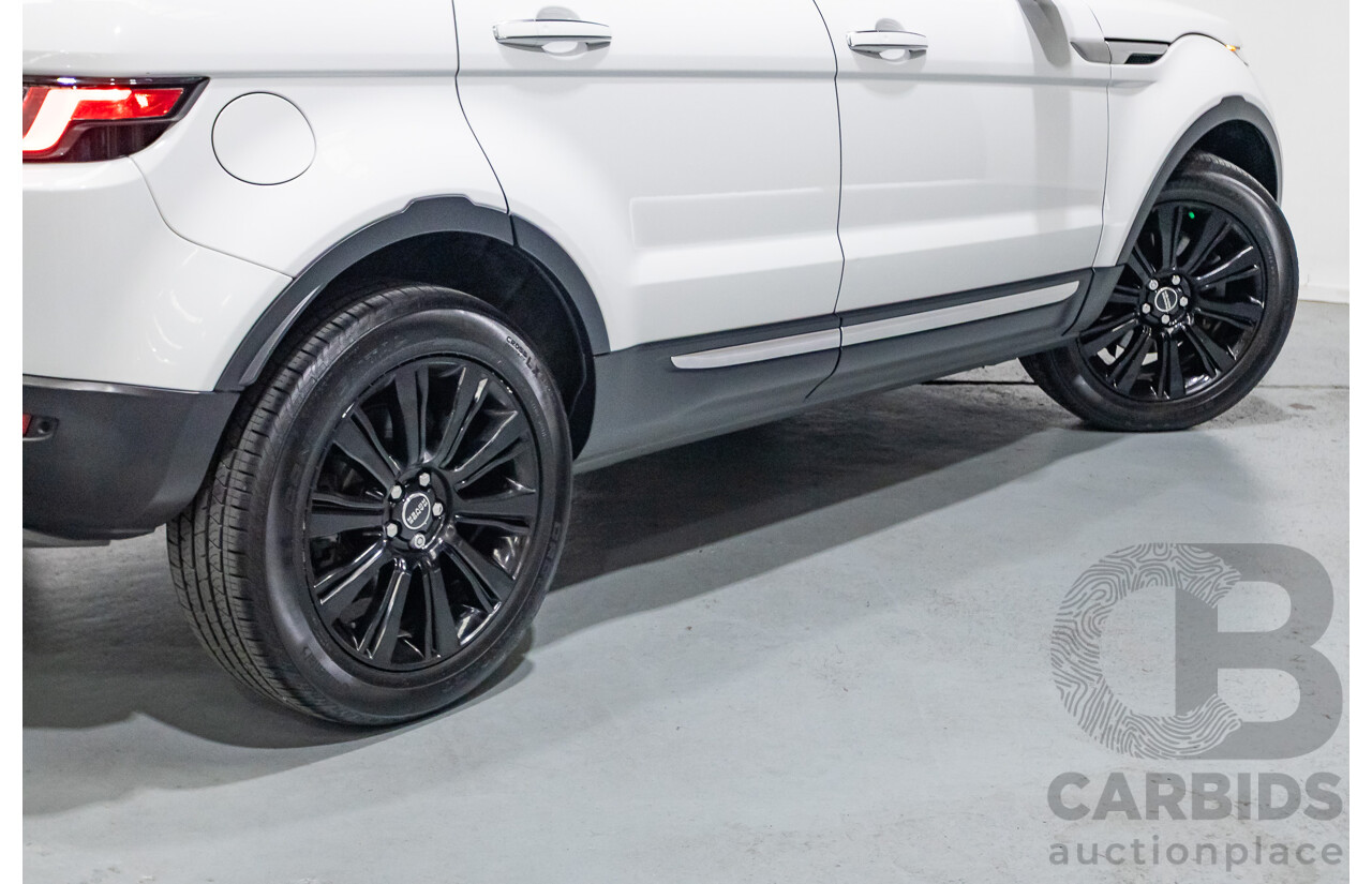 8/2017 Range Rover Evoque TD4 180 HSE (AWD) LV MY17 5d Wagon Fuji White Turbo Diesel 2.0L