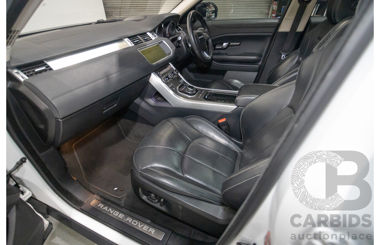8/2017 Range Rover Evoque TD4 180 HSE (AWD) LV MY17 5d Wagon Fuji White Turbo Diesel 2.0L