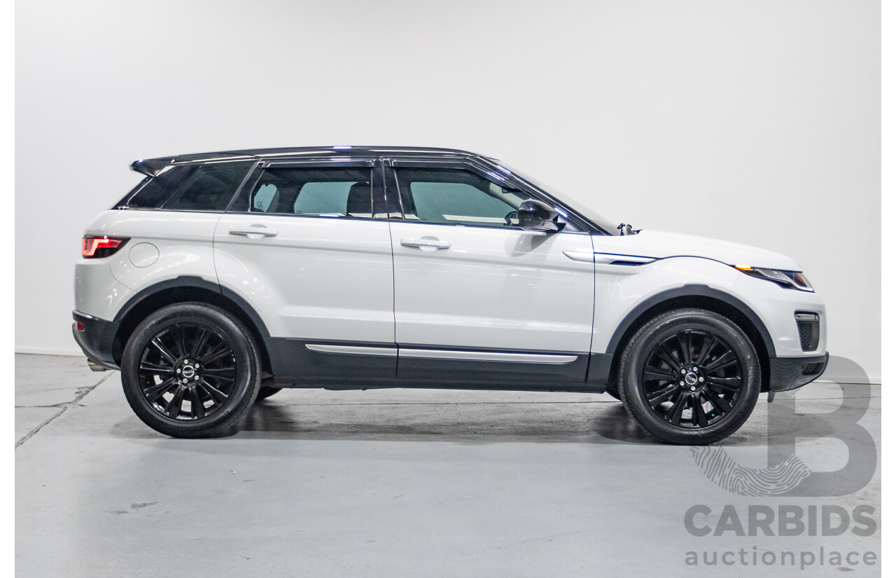 8/2017 Range Rover Evoque TD4 180 HSE (AWD) LV MY17 5d Wagon Fuji White Turbo Diesel 2.0L