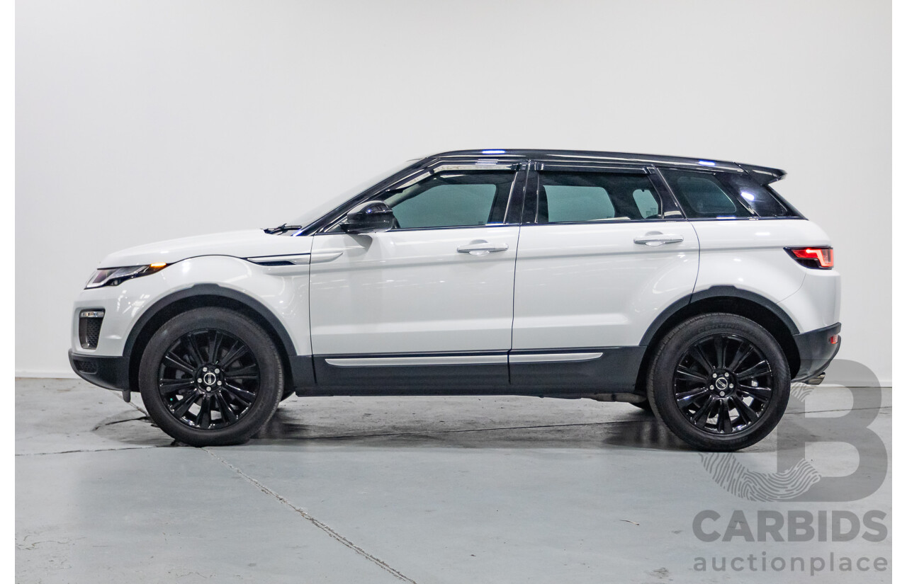8/2017 Range Rover Evoque TD4 180 HSE (AWD) LV MY17 5d Wagon Fuji White Turbo Diesel 2.0L