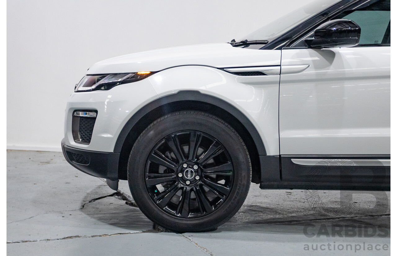 8/2017 Range Rover Evoque TD4 180 HSE (AWD) LV MY17 5d Wagon Fuji White Turbo Diesel 2.0L