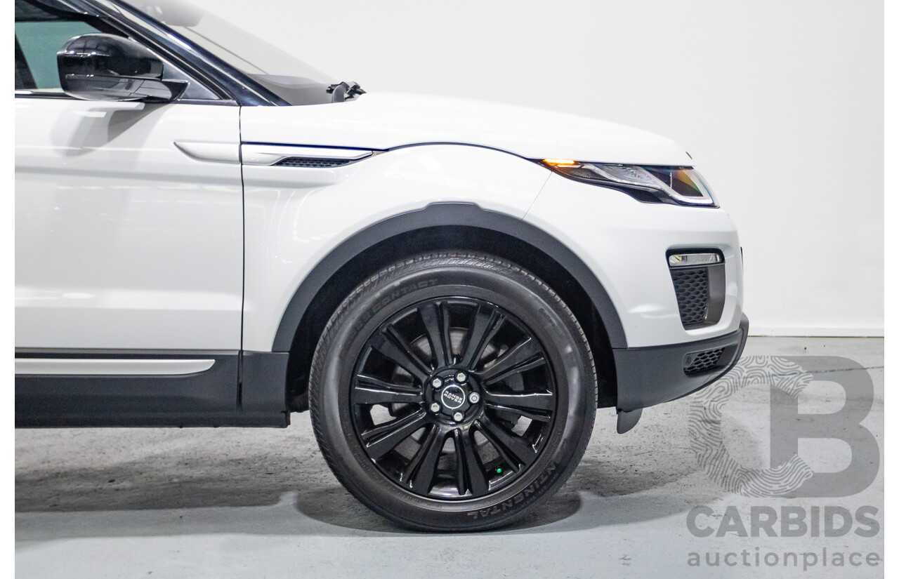 8/2017 Range Rover Evoque TD4 180 HSE (AWD) LV MY17 5d Wagon Fuji White Turbo Diesel 2.0L
