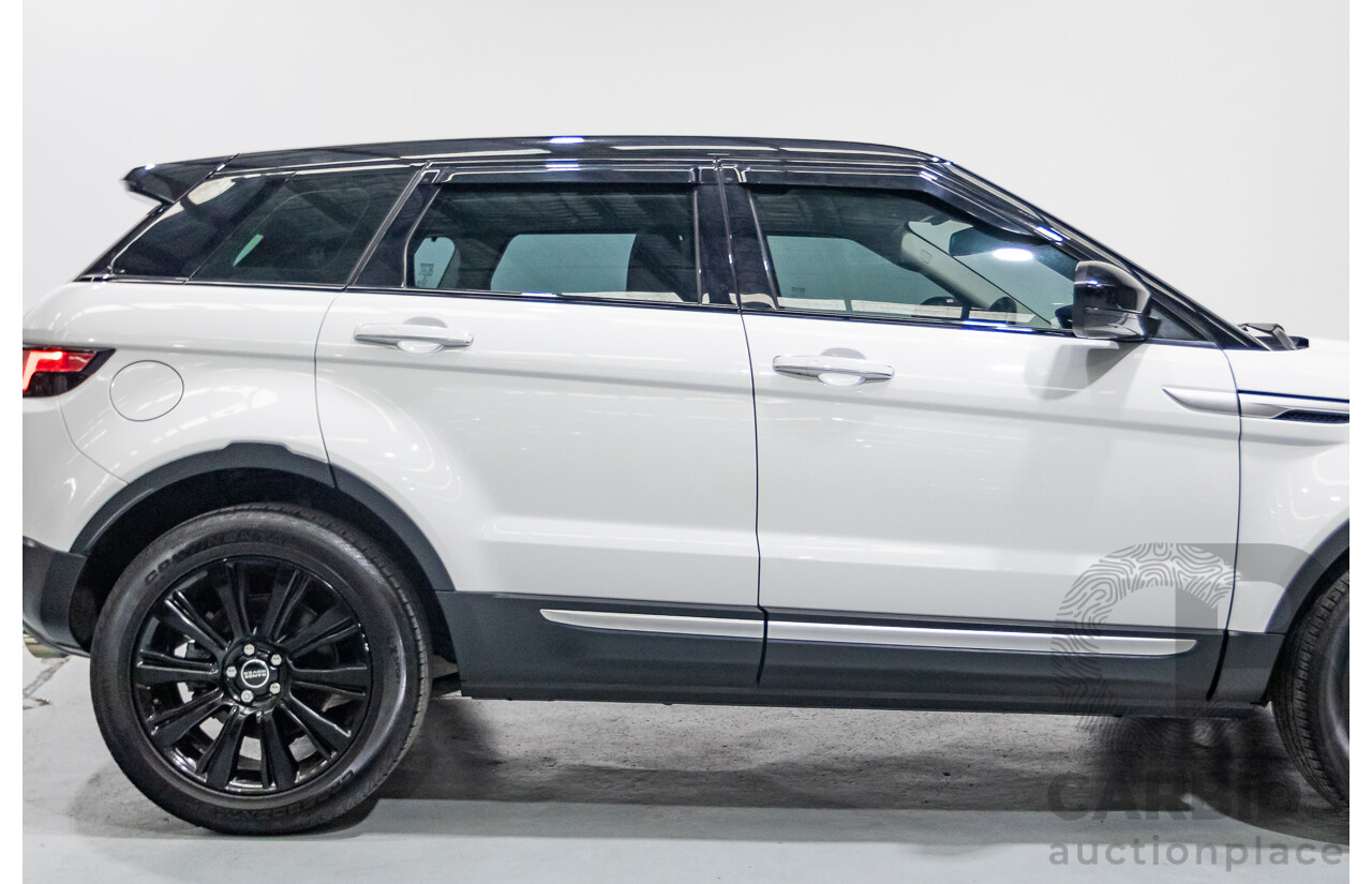 8/2017 Range Rover Evoque TD4 180 HSE (AWD) LV MY17 5d Wagon Fuji White Turbo Diesel 2.0L