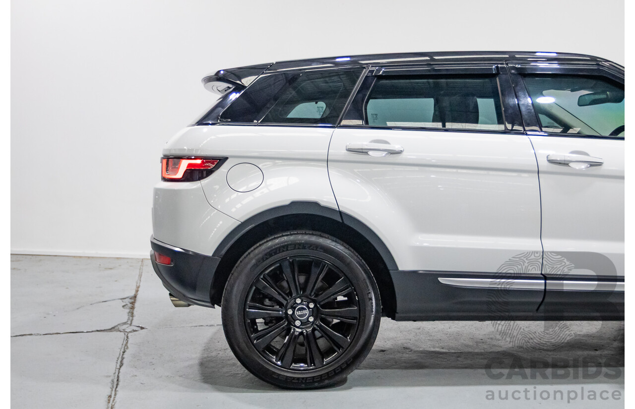 8/2017 Range Rover Evoque TD4 180 HSE (AWD) LV MY17 5d Wagon Fuji White Turbo Diesel 2.0L