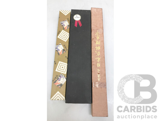 Assorted Japanese Chef Knives - Lot of 3