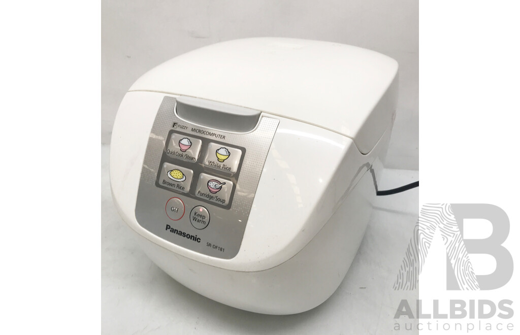 Panasonic (SR-DF181) Electric Rice Cooker