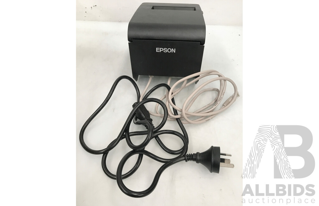 Epson (TM-T20X) Thermal Receipt Printer with Thermal Paper Rolls