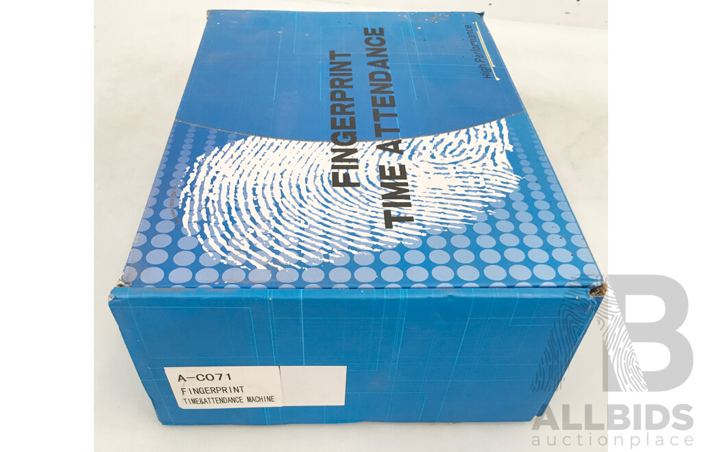 Realand Fingerprint Time Attendance Machine and Mitsukota Digital Money Counter Scales