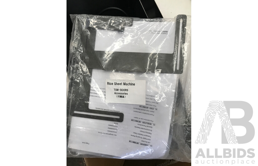 TOP Metos Maki Rice Sheet Robot - Lot of 2