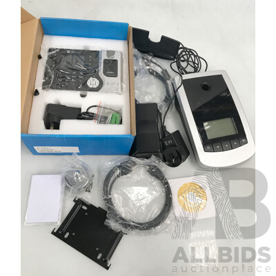 Realand Fingerprint Time Attendance Machine and Mitsukota Digital Money Counter Scales
