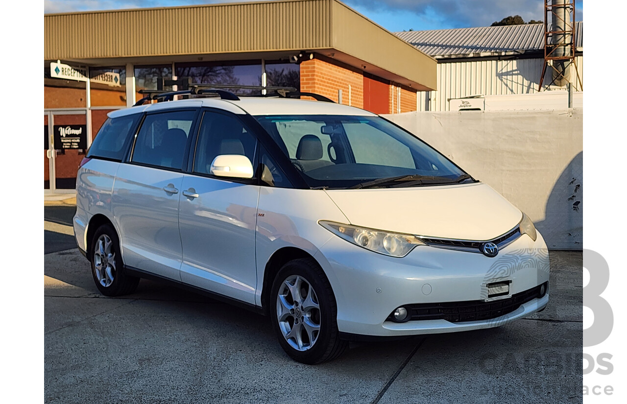 09/2006 Toyota Tarago GLi ACR50R 4d Wagon White 2.4L