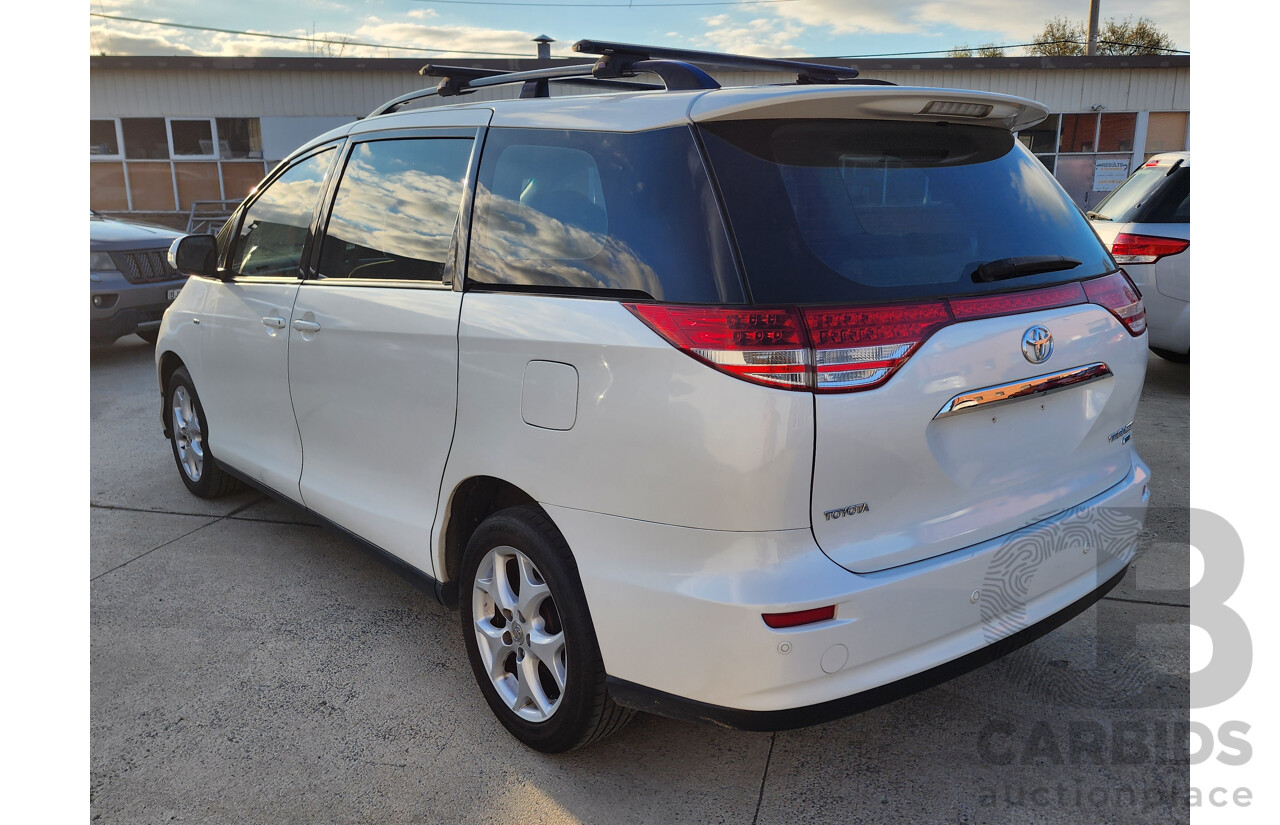 09/2006 Toyota Tarago GLi ACR50R 4d Wagon White 2.4L