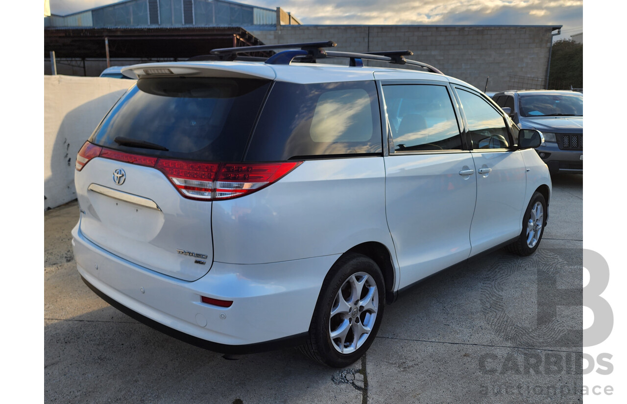 09/2006 Toyota Tarago GLi ACR50R 4d Wagon White 2.4L