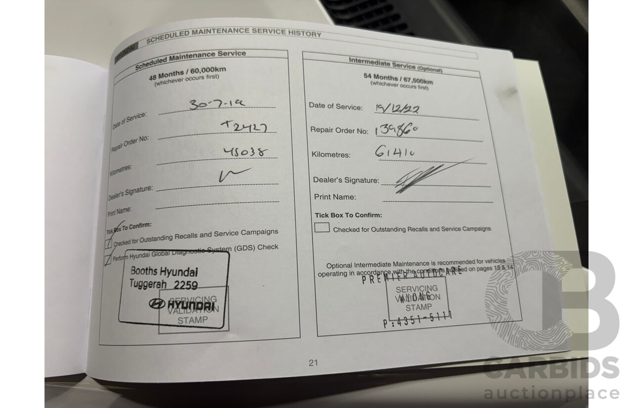 10/2014 Hyundai I30 Trophy GD MY14 5d Hatchback White 1.8L