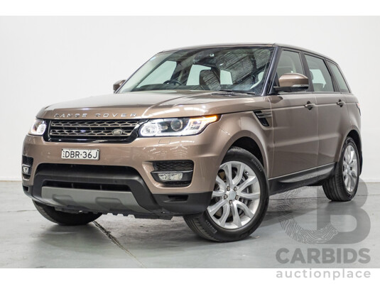 11/2015 Land Rover Range Rover Sport SDV6 SE (AWD) LW MY16 4d Wagon Kaikoura Stone Metallic Twin Turbo Diesel V6 3.0L