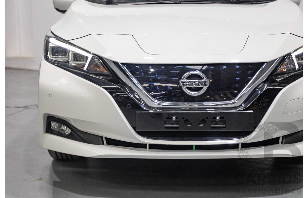 4/2020 Nissan Leaf ZE1 4d Hatchback Super White Dedicated Electric EV 110kw