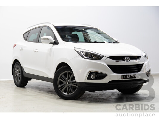 04/2015 Hyundai Ix35 SE LM Series II 4d Wagon White 2.0L