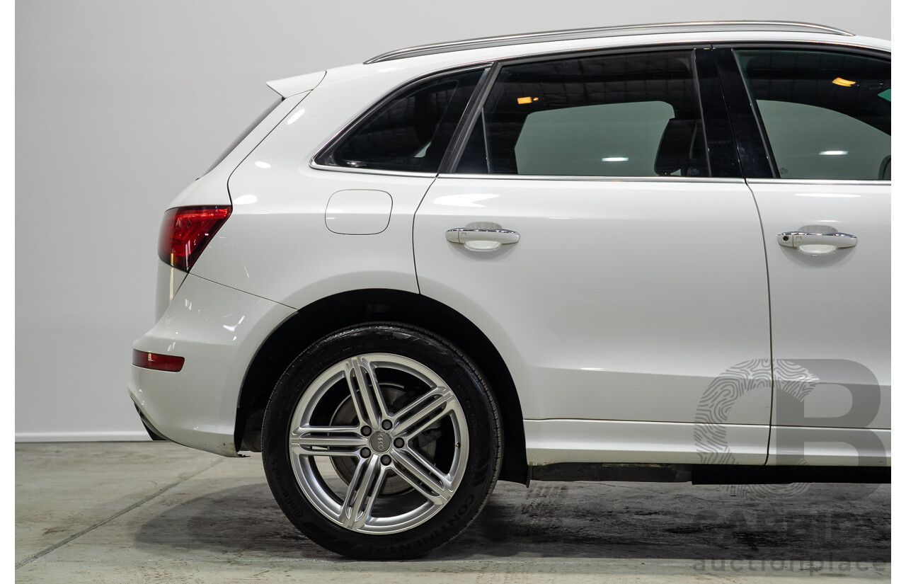 03/2015 Audi Q5 3.0 TFSI Quattro (AWD) 8R MY15 5d Wagon White Twin-turbo 3.0L
