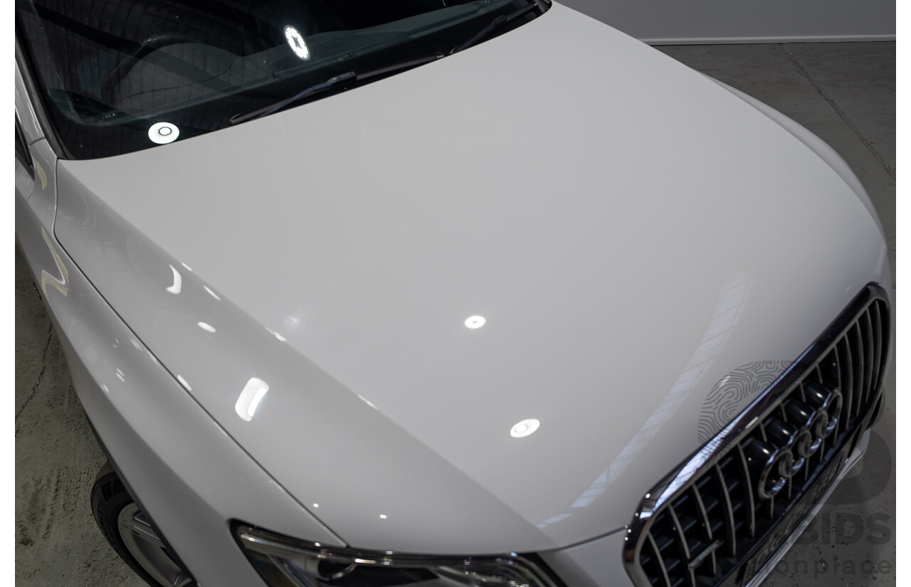 03/2015 Audi Q5 3.0 TFSI Quattro (AWD) 8R MY15 5d Wagon White Twin-turbo 3.0L