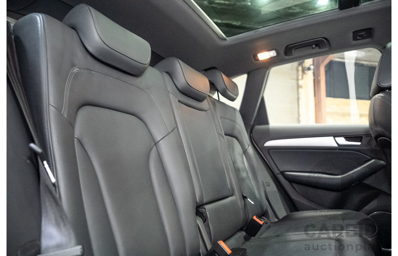 03/2015 Audi Q5 3.0 TFSI Quattro (AWD) 8R MY15 5d Wagon White Twin-turbo 3.0L