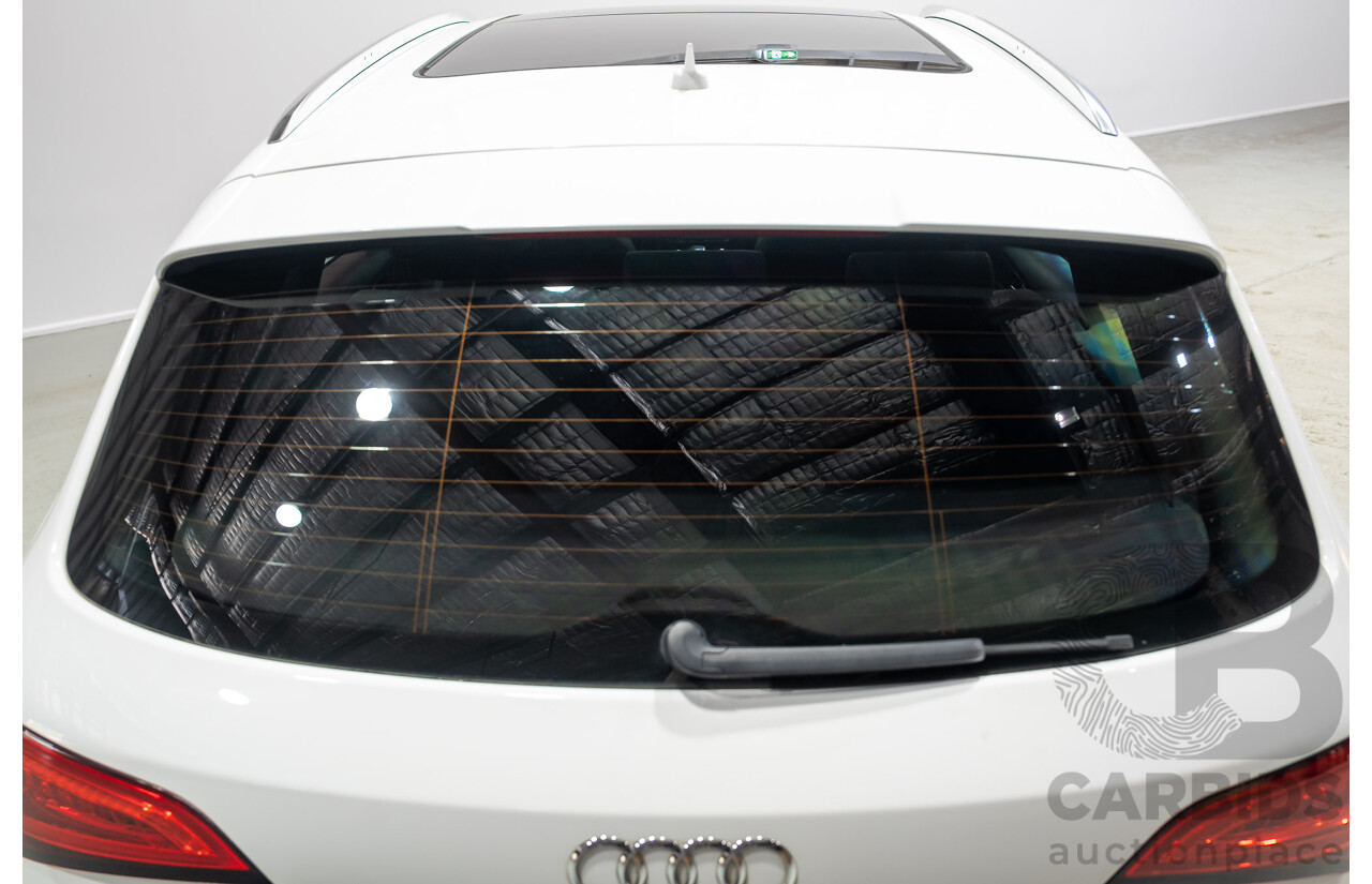 03/2015 Audi Q5 3.0 TFSI Quattro (AWD) 8R MY15 5d Wagon White Twin-turbo 3.0L
