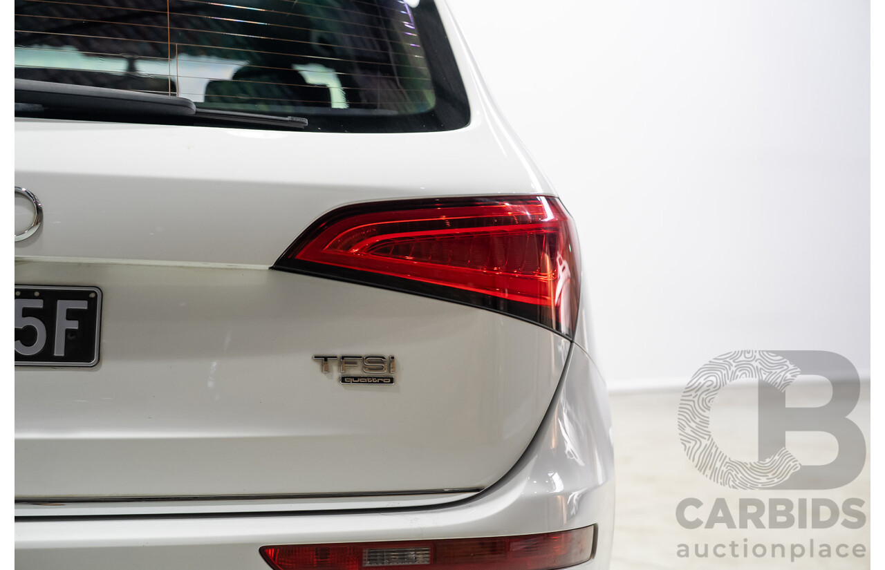 03/2015 Audi Q5 3.0 TFSI Quattro (AWD) 8R MY15 5d Wagon White Twin-turbo 3.0L