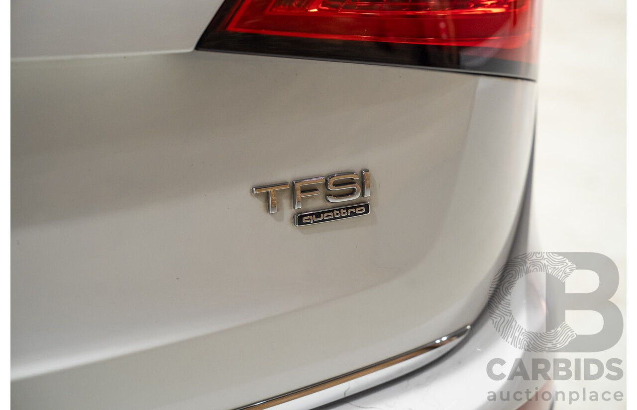 03/2015 Audi Q5 3.0 TFSI Quattro (AWD) 8R MY15 5d Wagon White Twin-turbo 3.0L