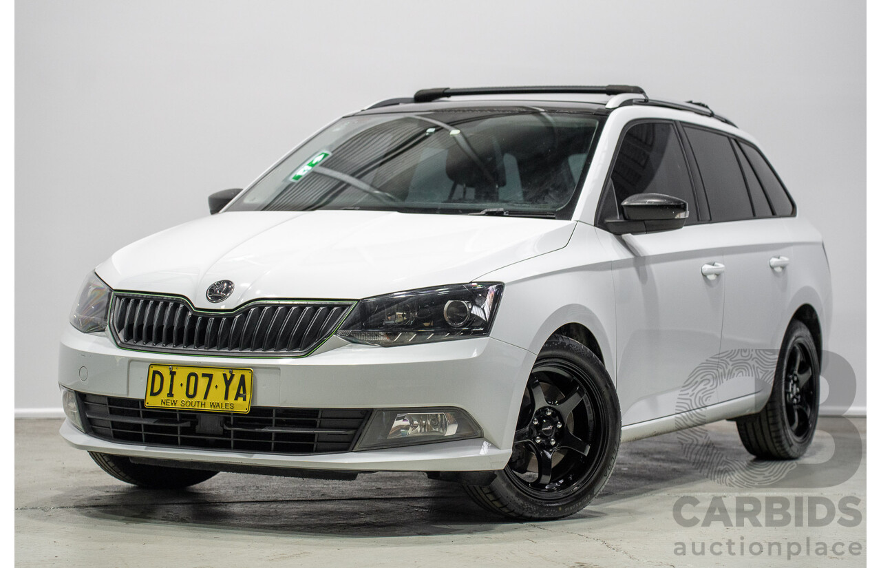 10/2015 Skoda Fabia 81 TSI FWD NJ 4d Wagon White 1.2L