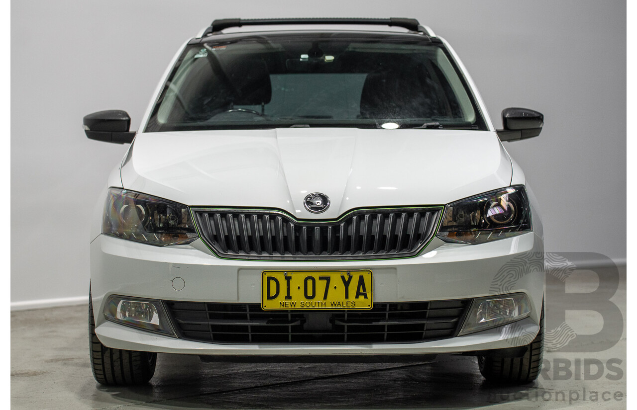10/2015 Skoda Fabia 81 TSI FWD NJ 4d Wagon White 1.2L