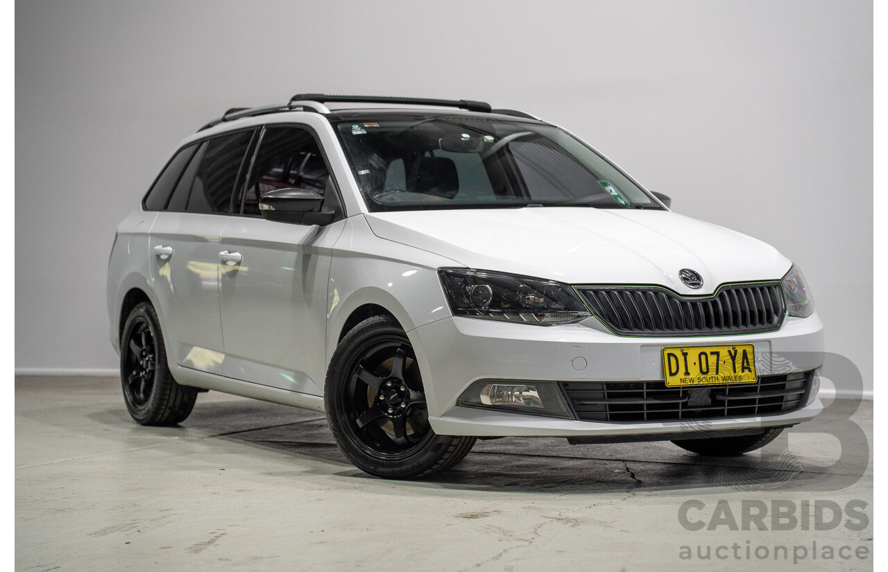 10/2015 Skoda Fabia 81 TSI FWD NJ 4d Wagon White 1.2L