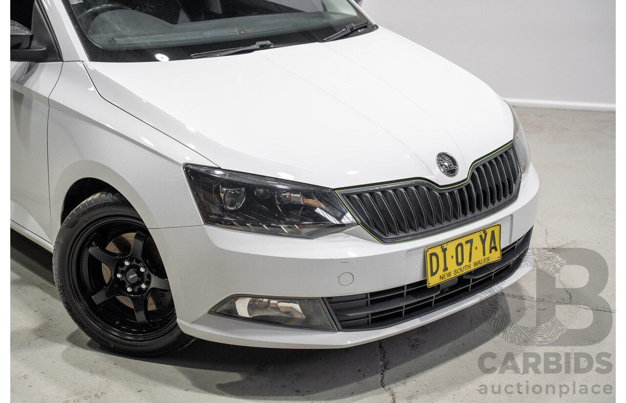10/2015 Skoda Fabia 81 TSI FWD NJ 4d Wagon White 1.2L