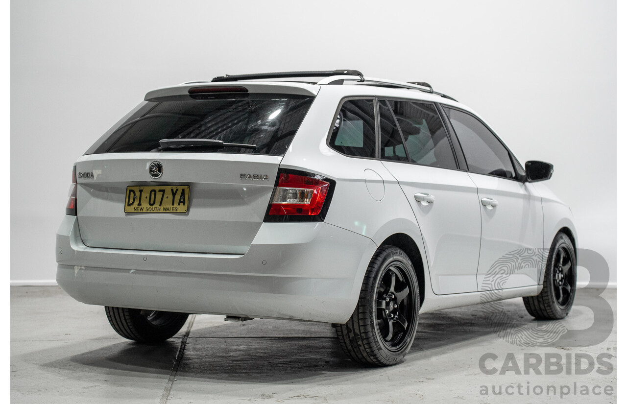 10/2015 Skoda Fabia 81 TSI FWD NJ 4d Wagon White 1.2L