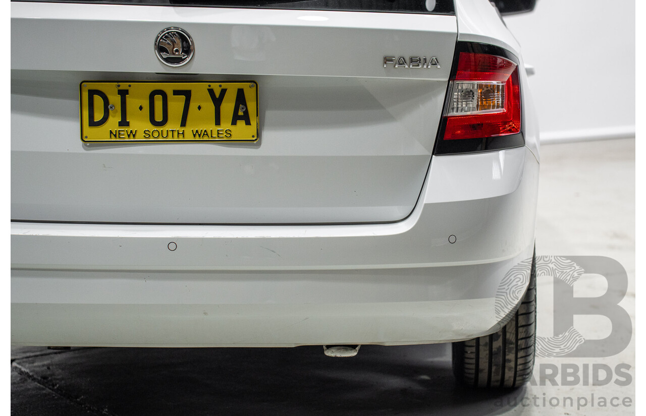 10/2015 Skoda Fabia 81 TSI FWD NJ 4d Wagon White 1.2L