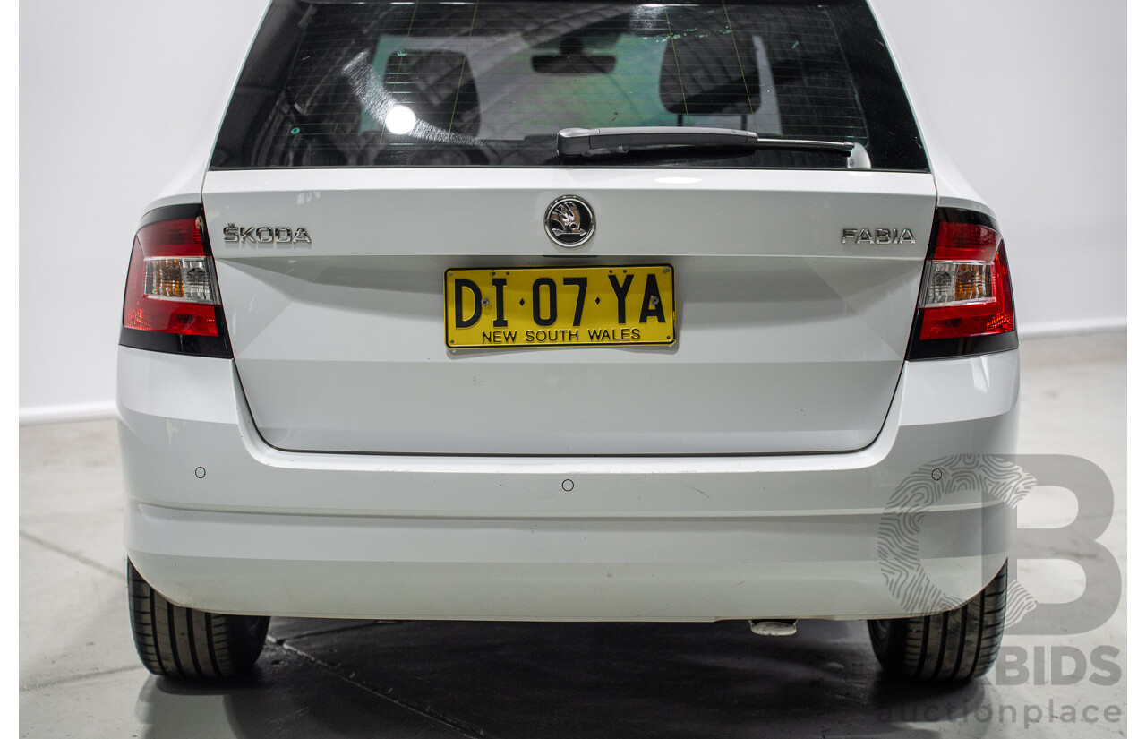 10/2015 Skoda Fabia 81 TSI FWD NJ 4d Wagon White 1.2L