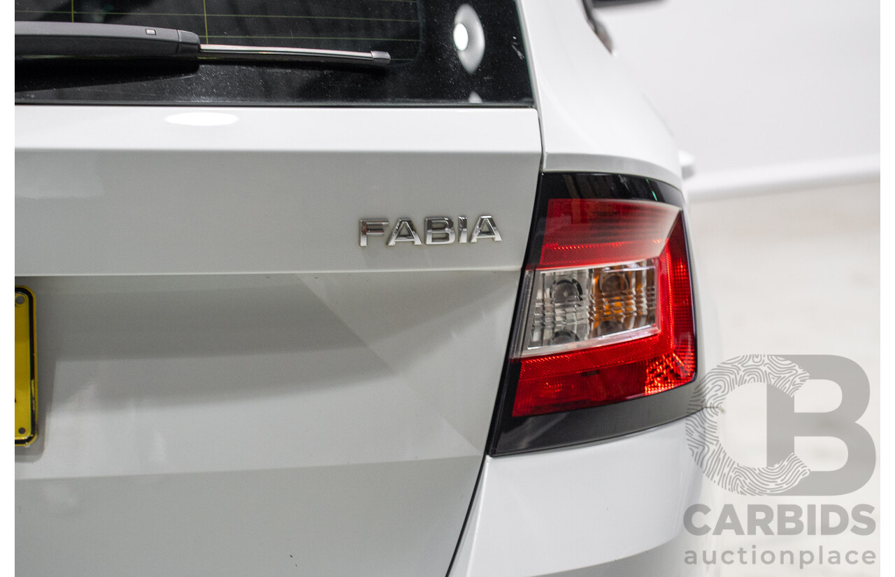 10/2015 Skoda Fabia 81 TSI FWD NJ 4d Wagon White 1.2L