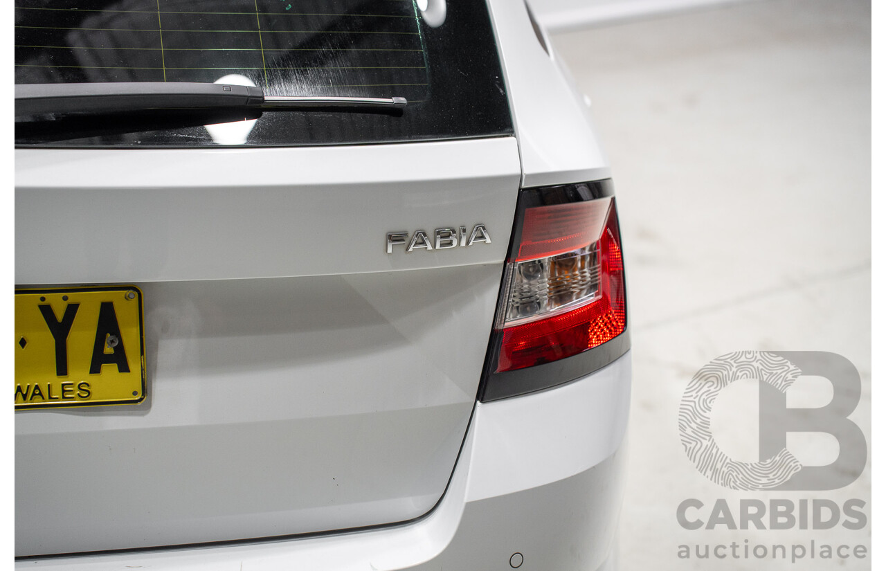 10/2015 Skoda Fabia 81 TSI FWD NJ 4d Wagon White 1.2L