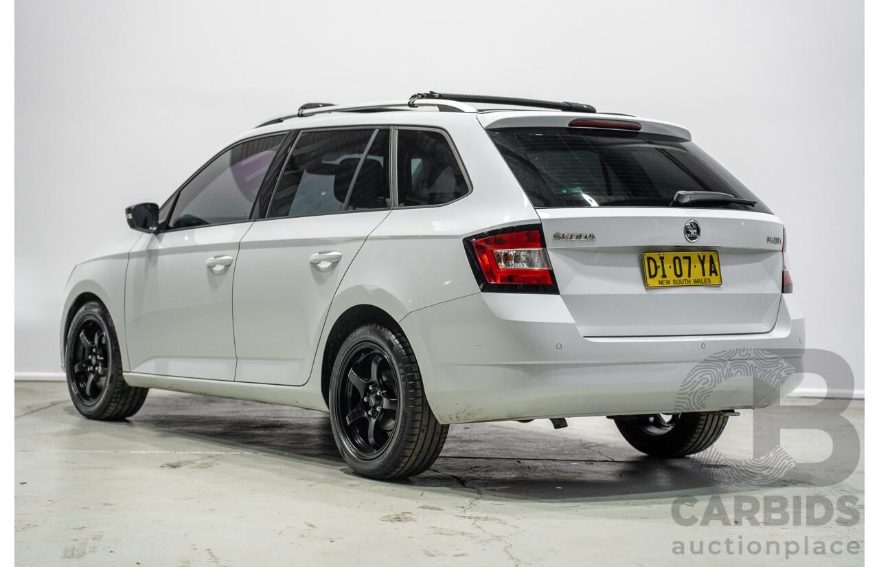 10/2015 Skoda Fabia 81 TSI FWD NJ 4d Wagon White 1.2L