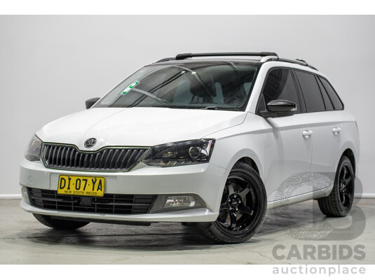 10/2015 Skoda Fabia 81 TSI FWD NJ 4d Wagon White 1.2L