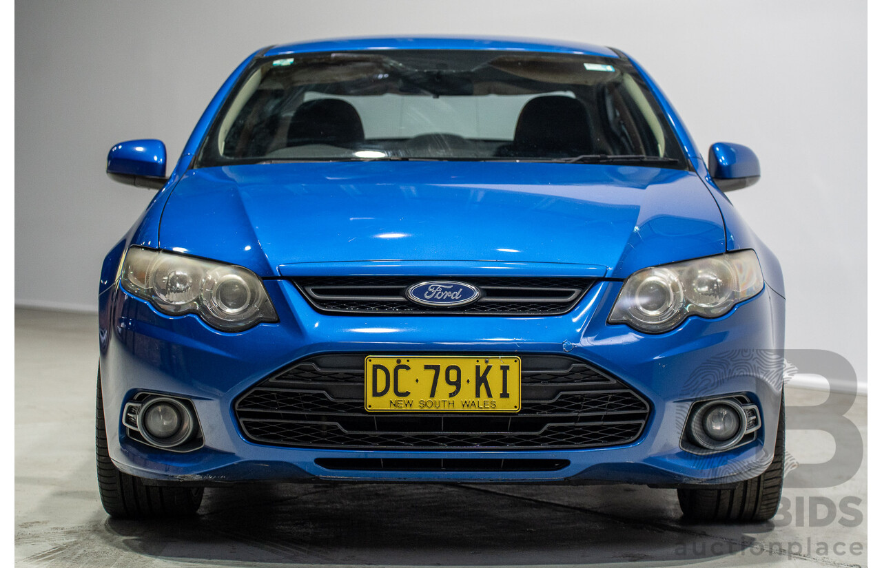 07/2012 Ford Falcon XR6 Limited Edition RWD FG MK2 4d Sedan Blue 4.0L