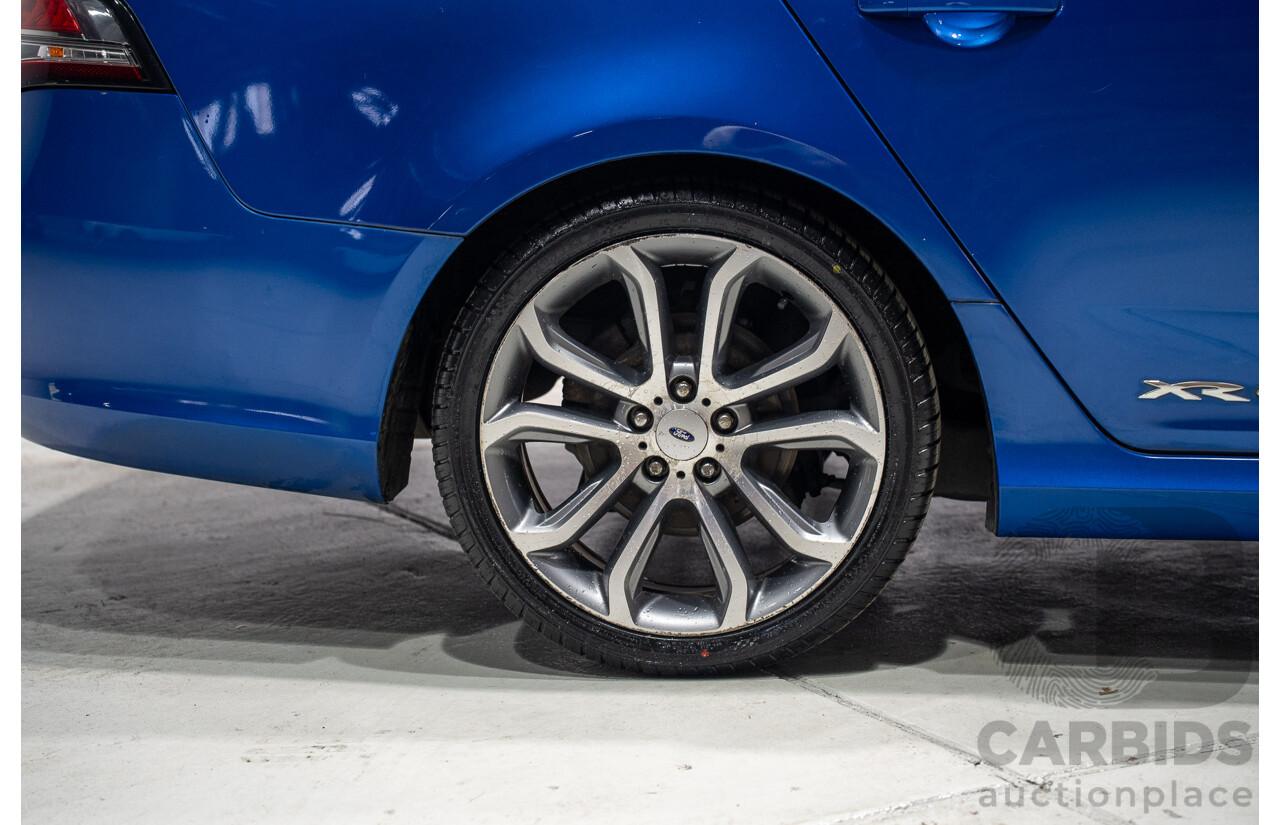 07/2012 Ford Falcon XR6 Limited Edition RWD FG MK2 4d Sedan Blue 4.0L