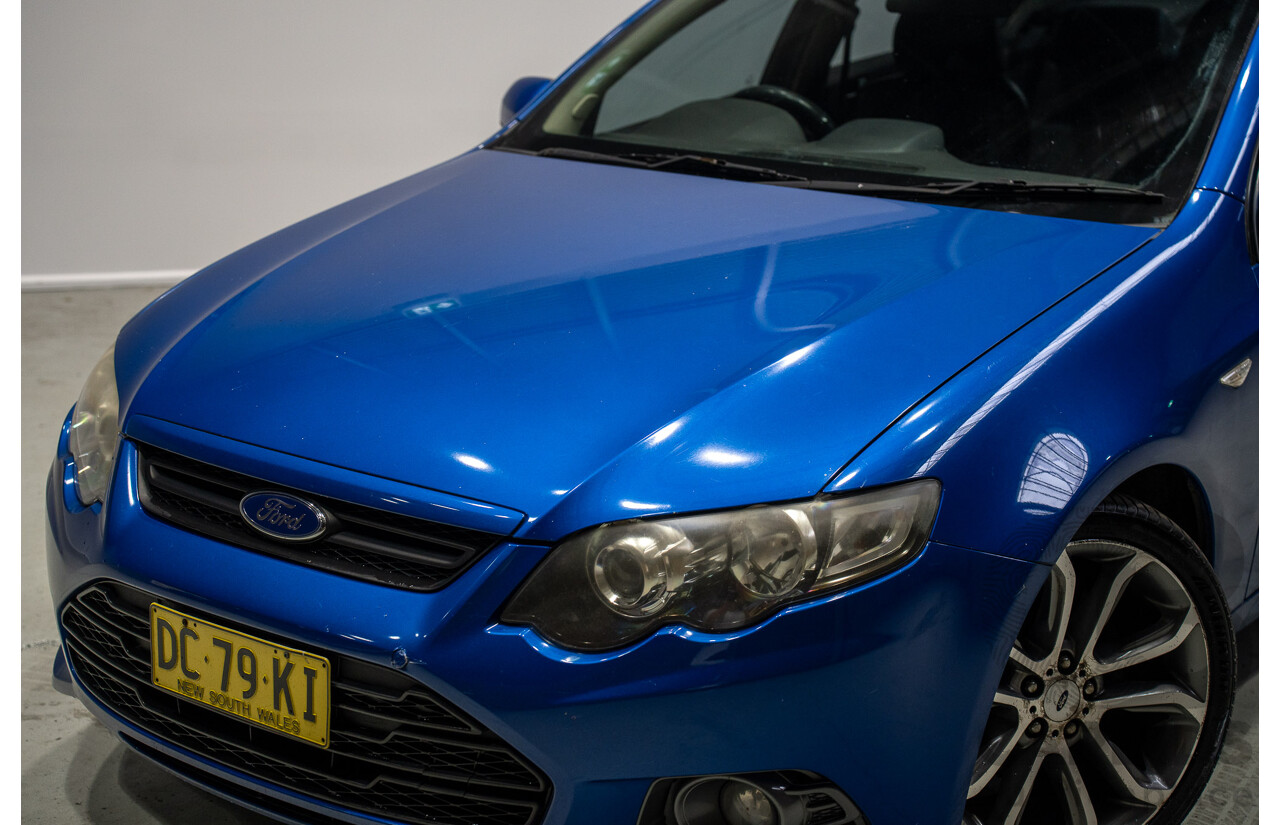 07/2012 Ford Falcon XR6 Limited Edition RWD FG MK2 4d Sedan Blue 4.0L