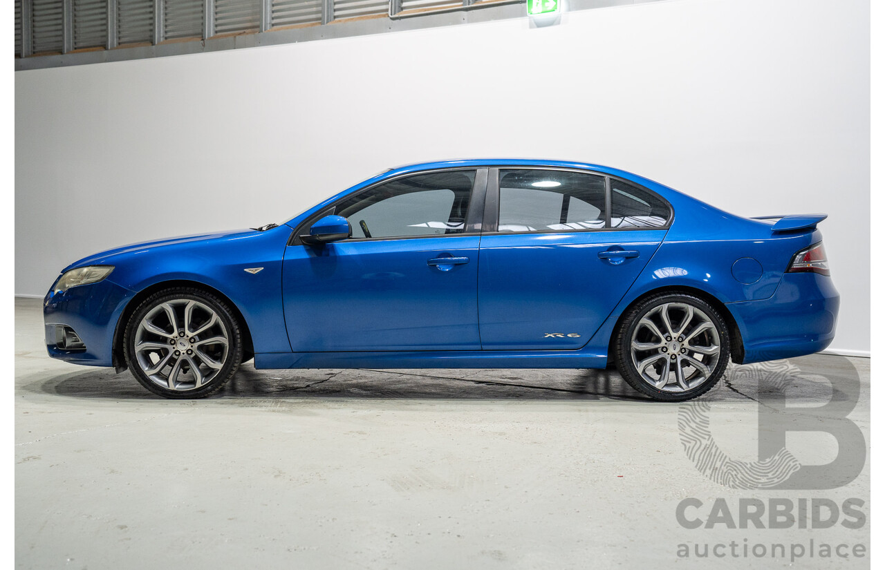 07/2012 Ford Falcon XR6 Limited Edition RWD FG MK2 4d Sedan Blue 4.0L