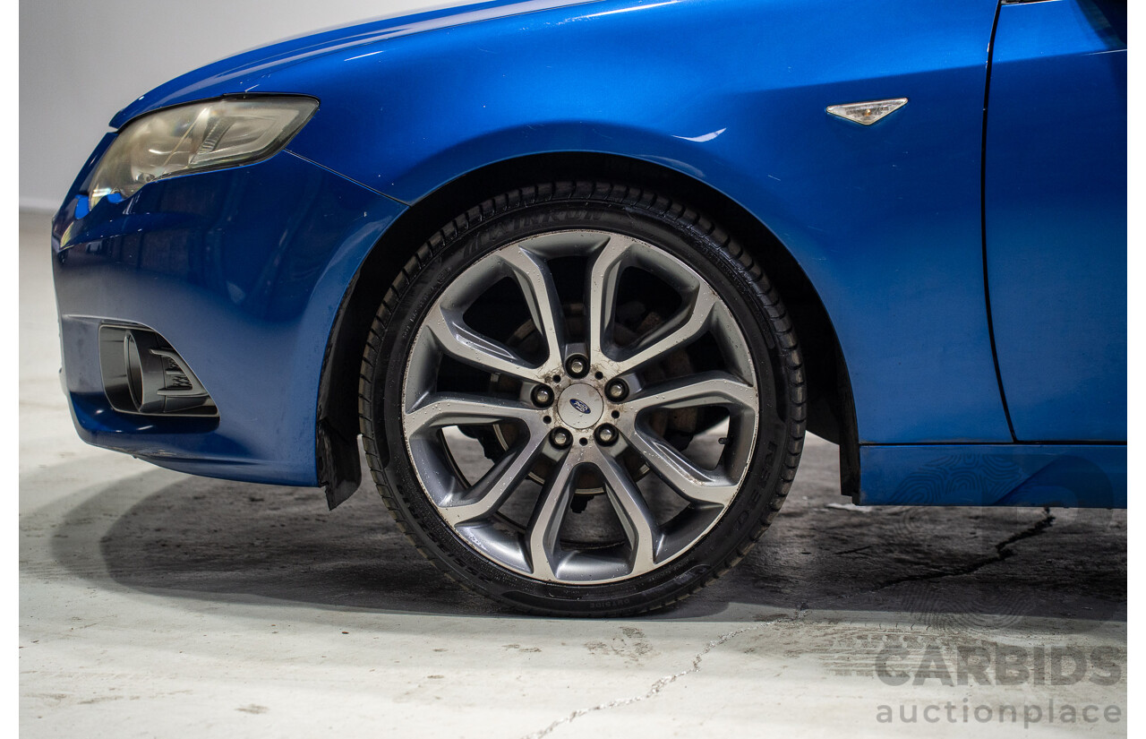 07/2012 Ford Falcon XR6 Limited Edition RWD FG MK2 4d Sedan Blue 4.0L