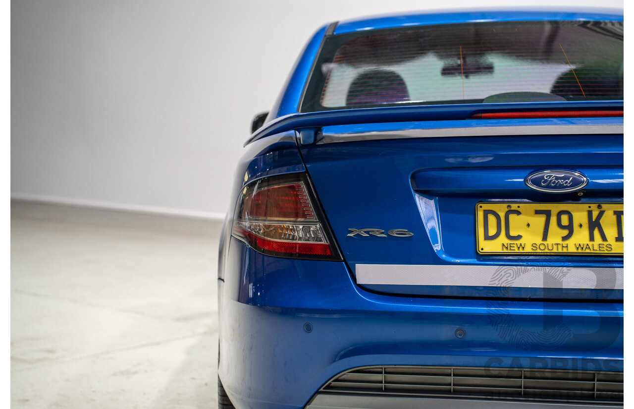 07/2012 Ford Falcon XR6 Limited Edition RWD FG MK2 4d Sedan Blue 4.0L