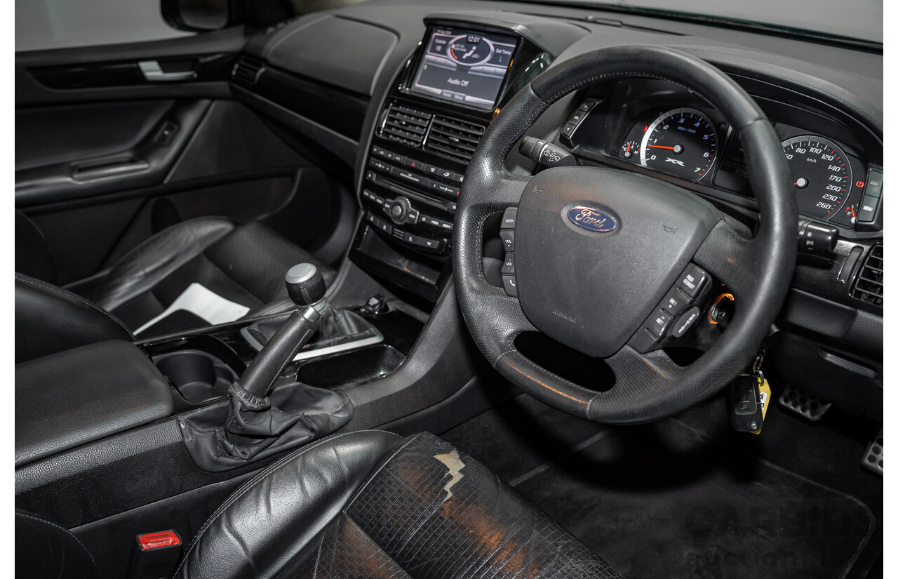 07/2012 Ford Falcon XR6 Limited Edition RWD FG MK2 4d Sedan Blue 4.0L