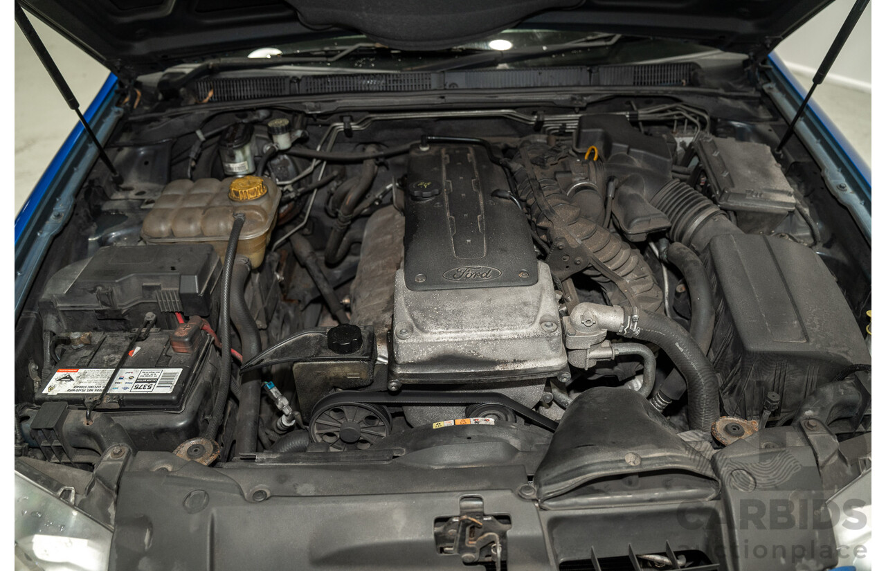 07/2012 Ford Falcon XR6 Limited Edition RWD FG MK2 4d Sedan Blue 4.0L