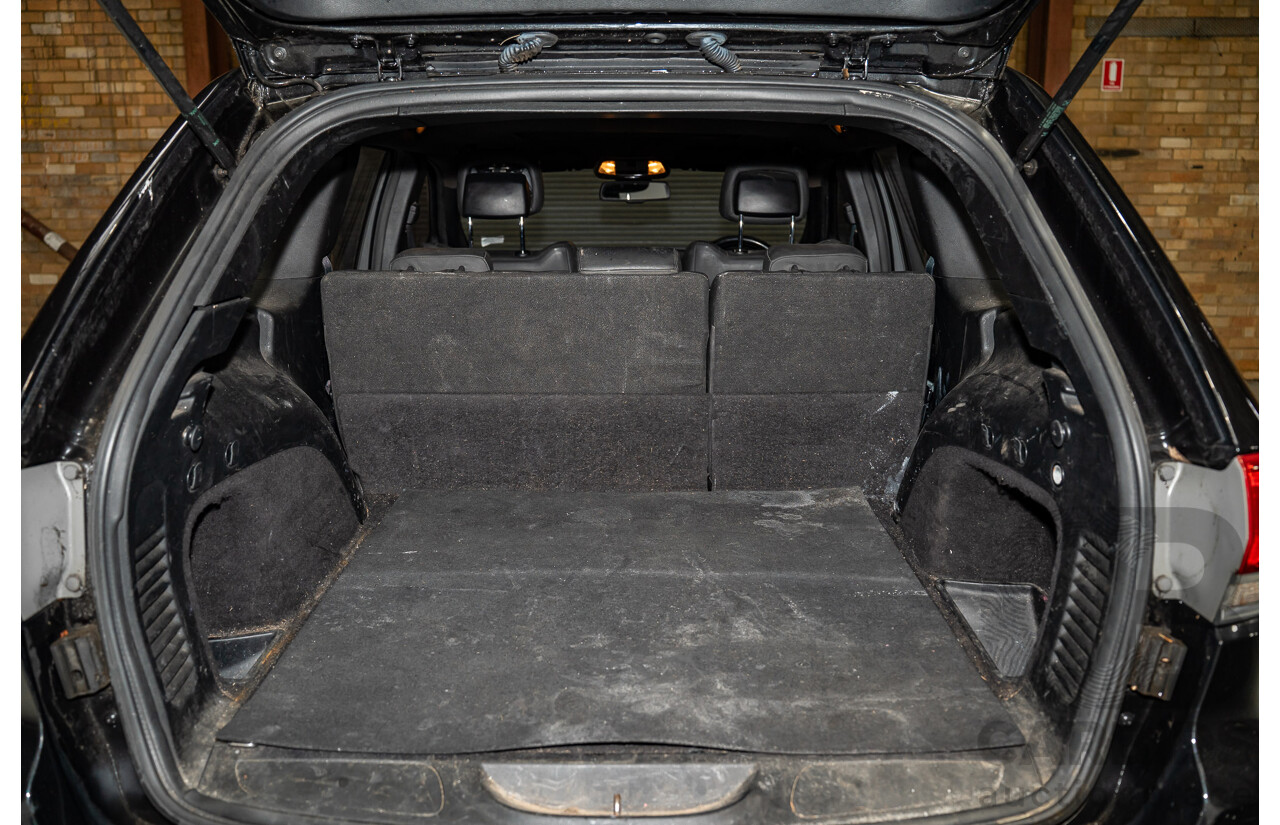 06/2015 Jeep Grand Cherokee Laredo (RWD) WK MY15 4d Wagon Black 3.6L